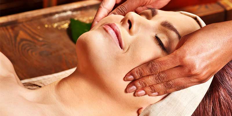 Herbal therapy massage